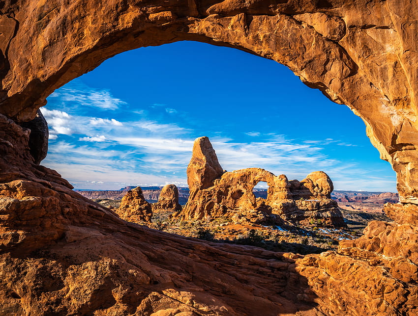 Arches National Park, desert, arches, nature, rocks HD wallpaper