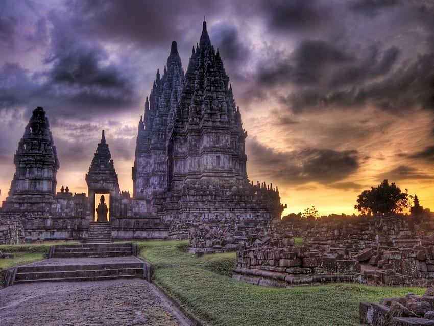 Meilleures attractions touristiques au Cambodge (P2), Campagne khmère Fond d'écran HD