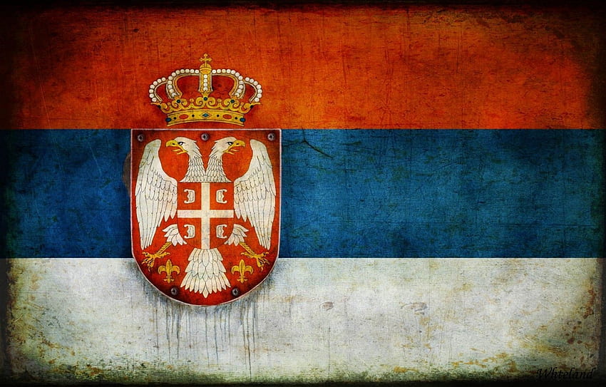 Bandeira da Sérvia. Bandeira da Sérvia, Bandeira, Sérvia, SRBIJA papel de parede HD