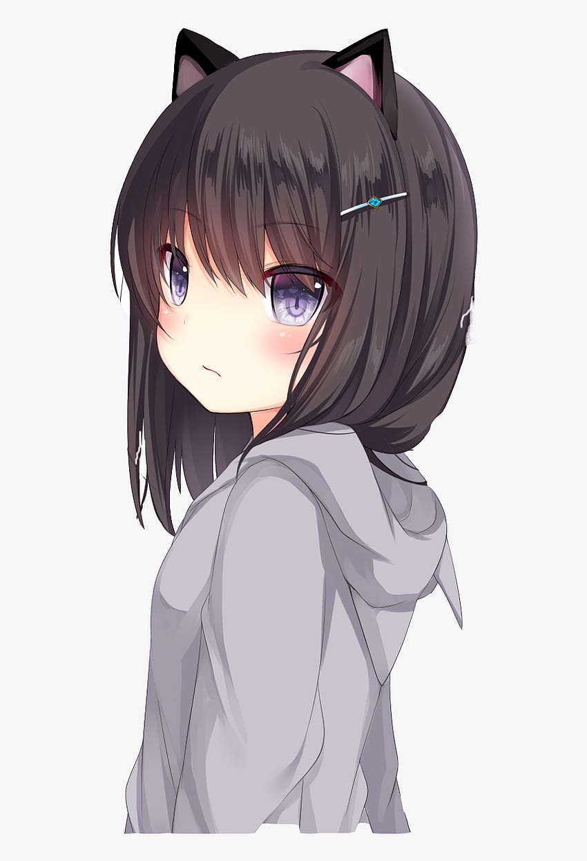 Anime Girl Transparent Background Transparent PNG  900x1200  Free  Download on NicePNG