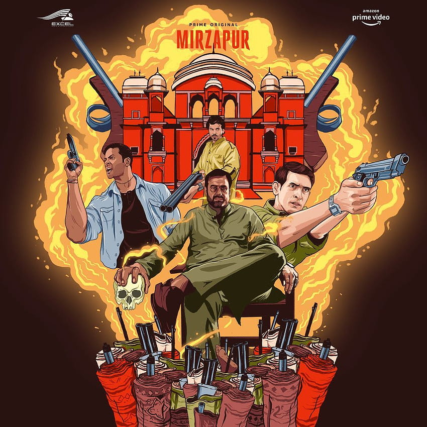 Mirzapur - Il manifesto di Bhaukal. Poster di film alternativi, How to, Munna Tripathi Sfondo del telefono HD