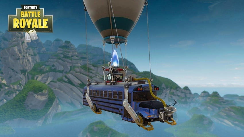 Data Mined Files Suggest the Fortnite Battle Bus Could Soon be, Custom Fortnite HD wallpaper
