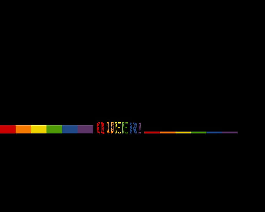 queere schwarze Version, LGBT HD-Hintergrundbild