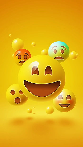 Smile Emoji Ball Wallpaper Download  MobCup