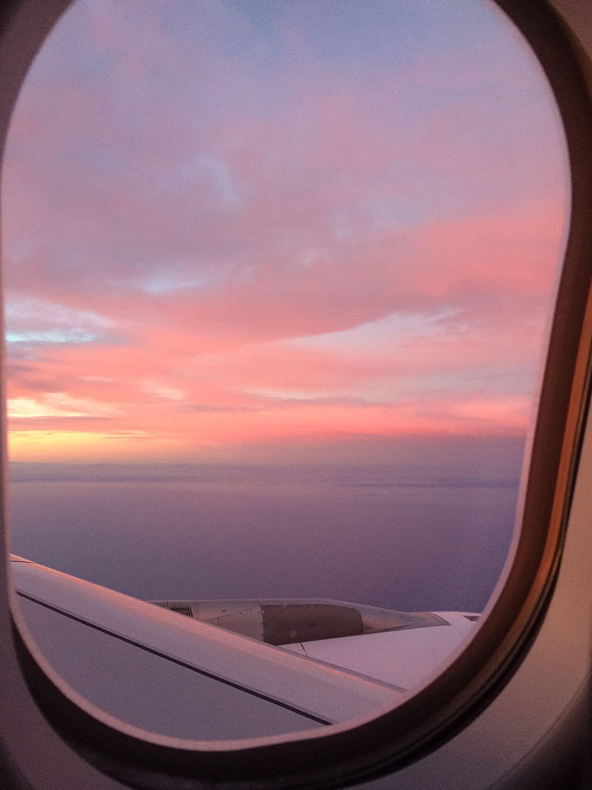 Pinterestの美しい飛行機の風景 - Novocom.top、ピンクの飛行機 HD電話の壁紙