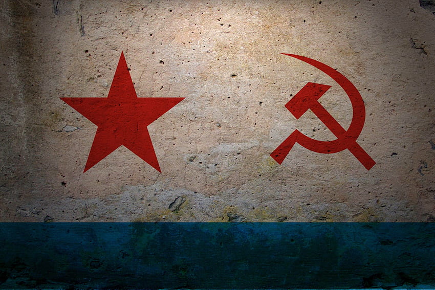 ソ連、ソビエト連邦、旗、海軍/およびモバイルの背景 高画質の壁紙