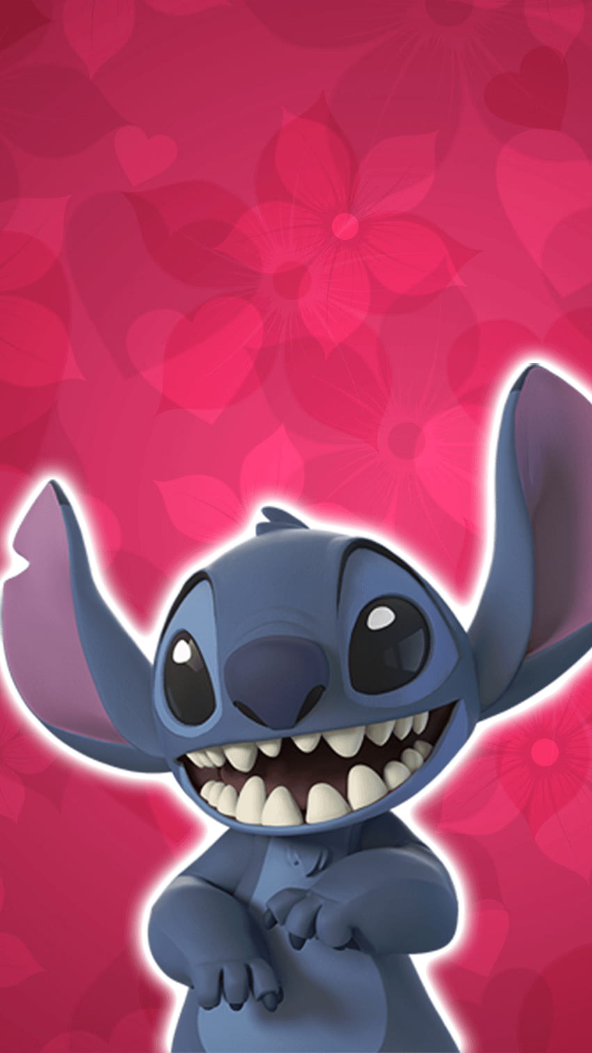 Stitch Valentines, Disney Valentine's Day HD phone wallpaper