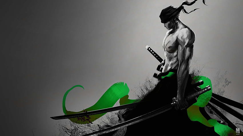 Czy Zoro posiada Haki Zdobywcy?, Haki One Piece Zoro Tapeta HD