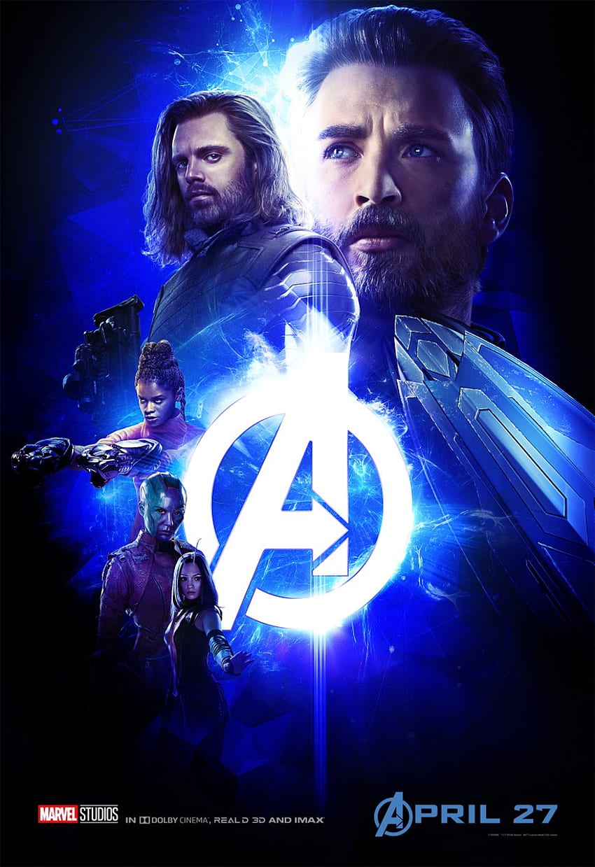 Avengers Baru: Poster Perang Infinity - Apa yang Membuat Saya Tetap Bangkit, Mind Stone wallpaper ponsel HD