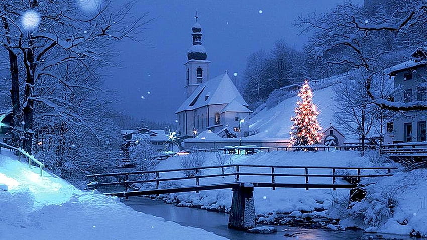 29++ Church In Winter , Vermont Christmas HD wallpaper