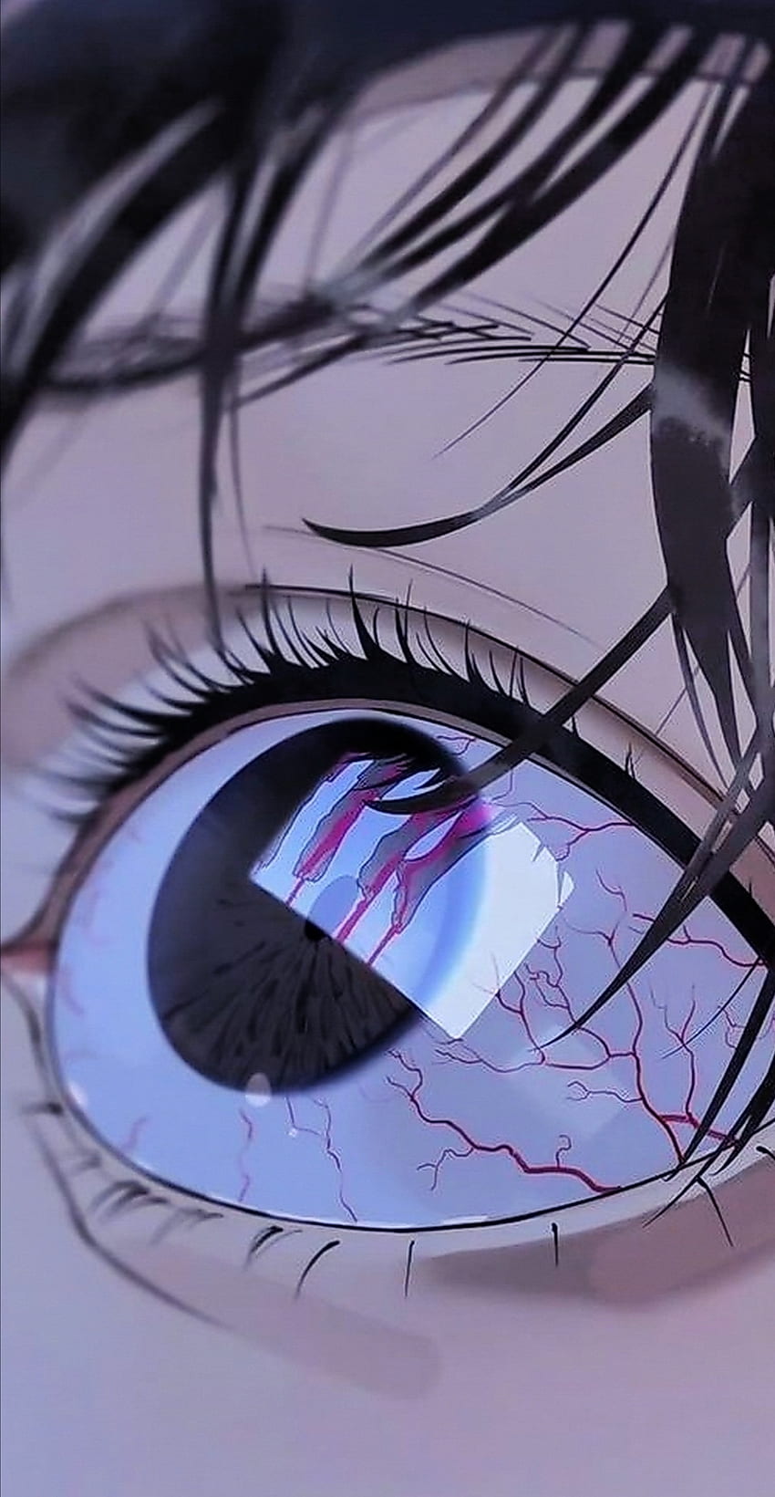 Anime, eye HD phone wallpaper