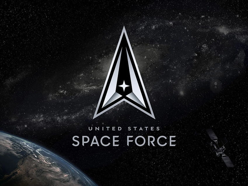 La Fuerza Espacial de EE. UU. explica por qué su logotipo no es una copia de Star Trek, el logotipo de la Fuerza Aérea de EE. UU. fondo de pantalla