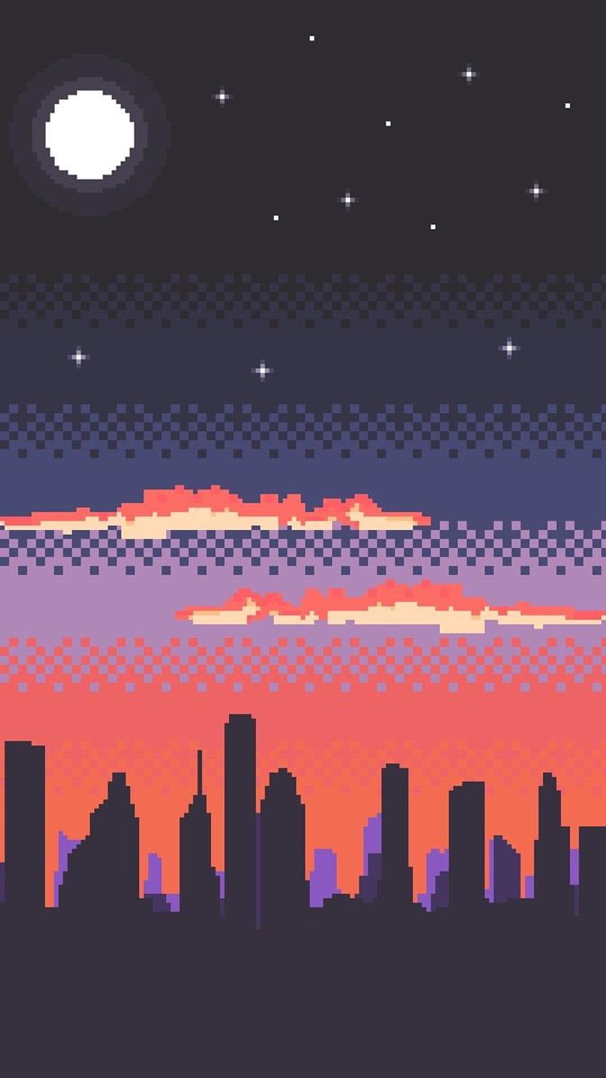 Here's this pixel art I made of Houston's skyline. Houston skyline, Pixel art background, Pixel art, Houston City HD phone wallpaper