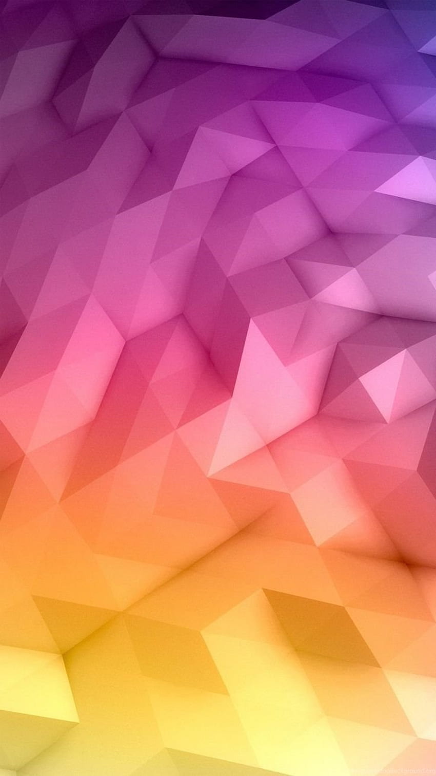 Лилав многоъгълен модел X абстрактен фон, многоъгълник розов HD тапет за телефон