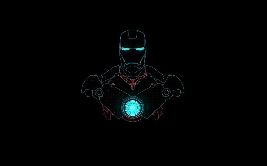 Lichtbogenreaktor, Iron Man Dark HD-Hintergrundbild