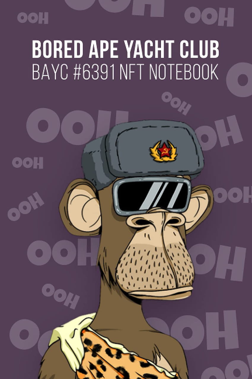 Bored Ape Yacht Club BAYC NFT Notebook: Official 120 Lined Paperback Crypto Journal for NFT Art Collectors: Breakers, Ground: 9781653848737: Books HD phone wallpaper