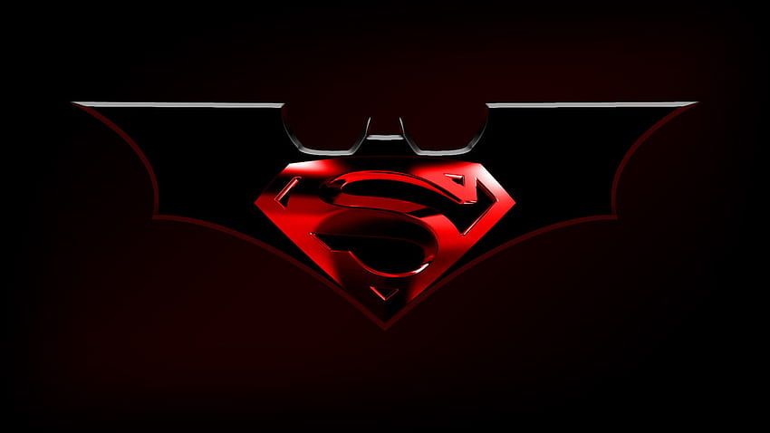 Superman und Batman-Logo Batman [] für Ihr , Handy und Tablet. Entdecken Sie Superman und Batman. Ostern, 1600 bis 900, Jerry Rice, rotes Batman-Logo HD-Hintergrundbild