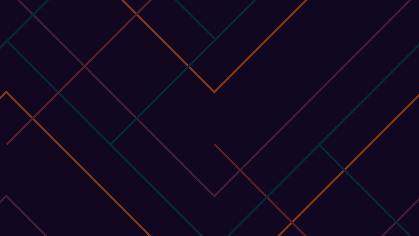 ノートパソコン用。 抽象的な暗い幾何学的な線のパターン、黒の幾何学的な 高画質の壁紙