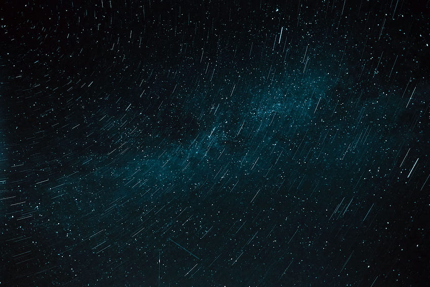 Abstract, Stars, Dark, Blur, Smooth, Starry Sky, Long Exposure HD wallpaper