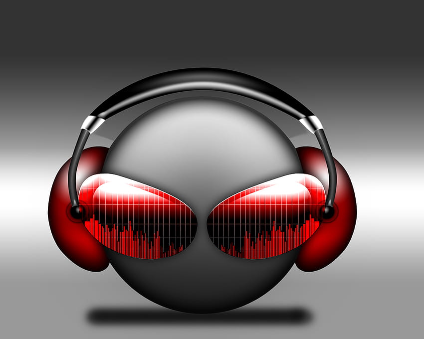 DJ virtual, logotipo do DJ papel de parede HD
