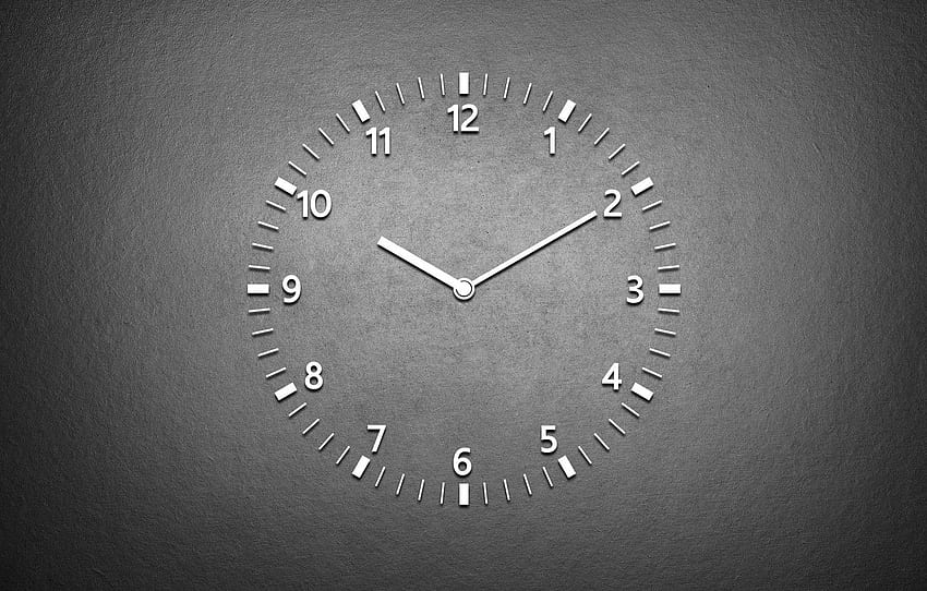 White, Black, Watch - Background Clock - HD wallpaper