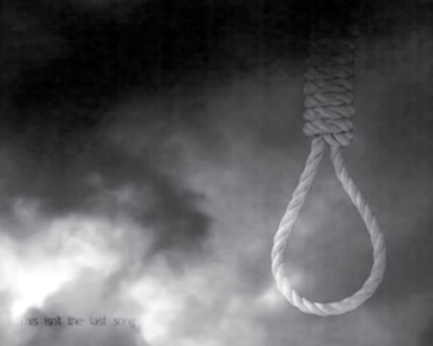 The Next to Last Song, fog, criminal, rope, field, hang, noose, death Wallpaper HD