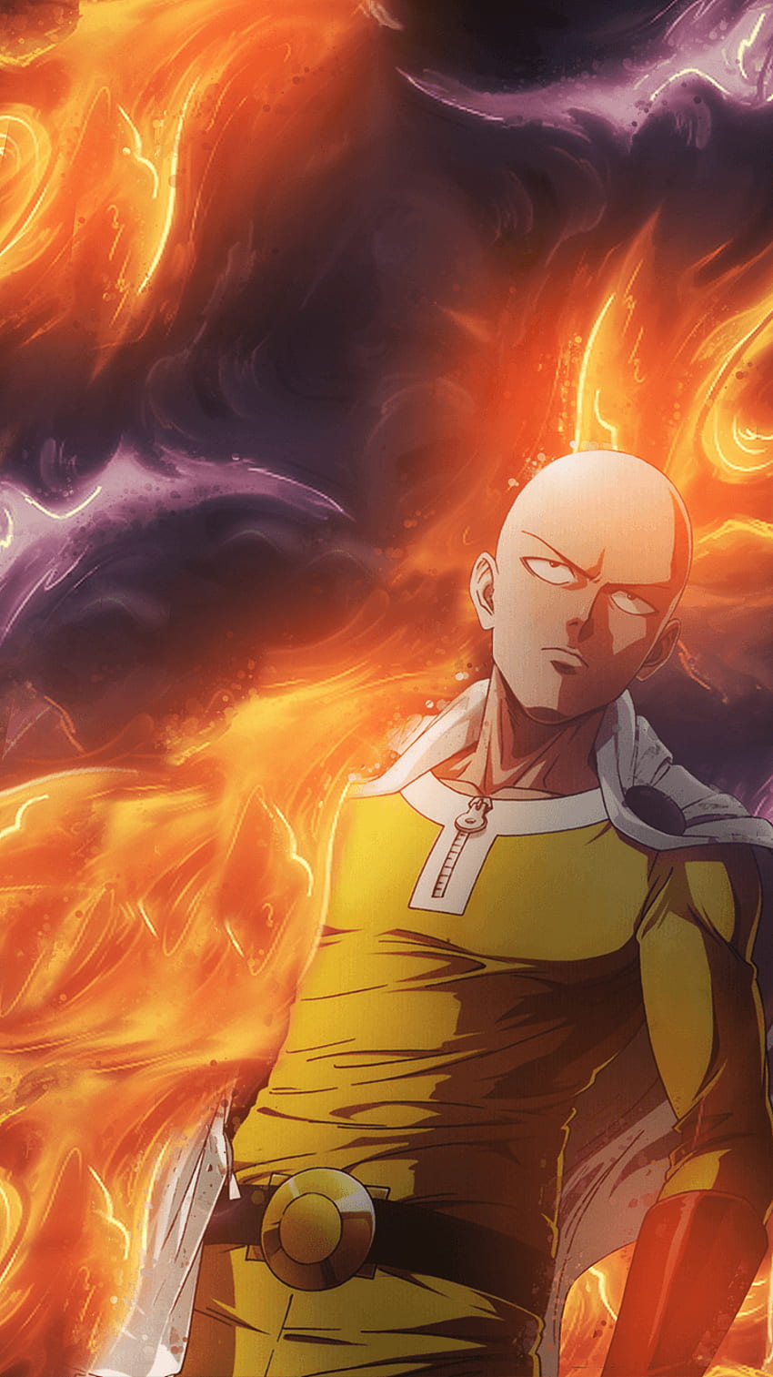 Saitama punch wallpaper (4k) : r/OnePunchMan