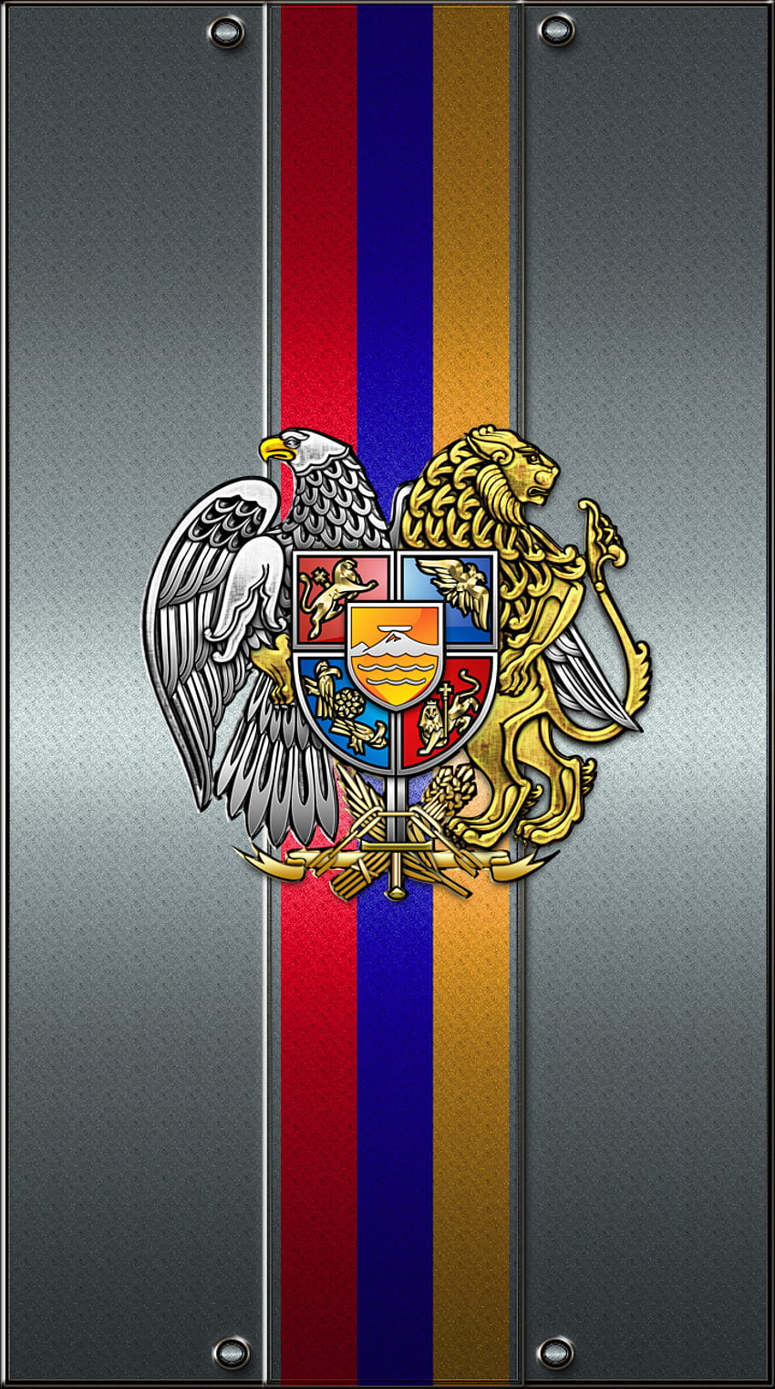 Flaga Armenii, symbol, Erywań, Armenia Tapeta na telefon HD