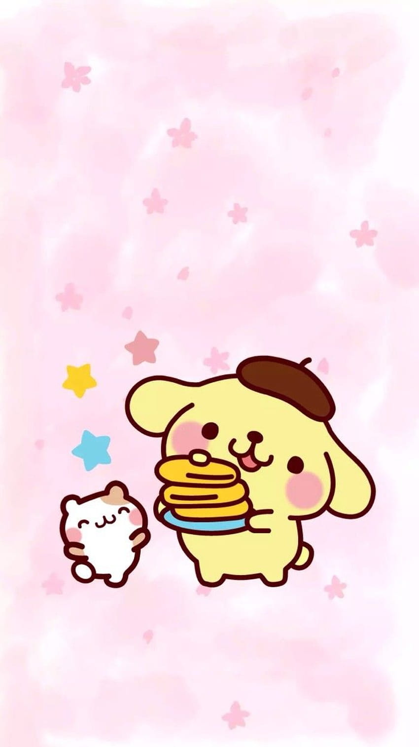 Download Pompompurin and Hello Kitty Ready for a Kawaii Adventure  Wallpaper  Wallpaperscom