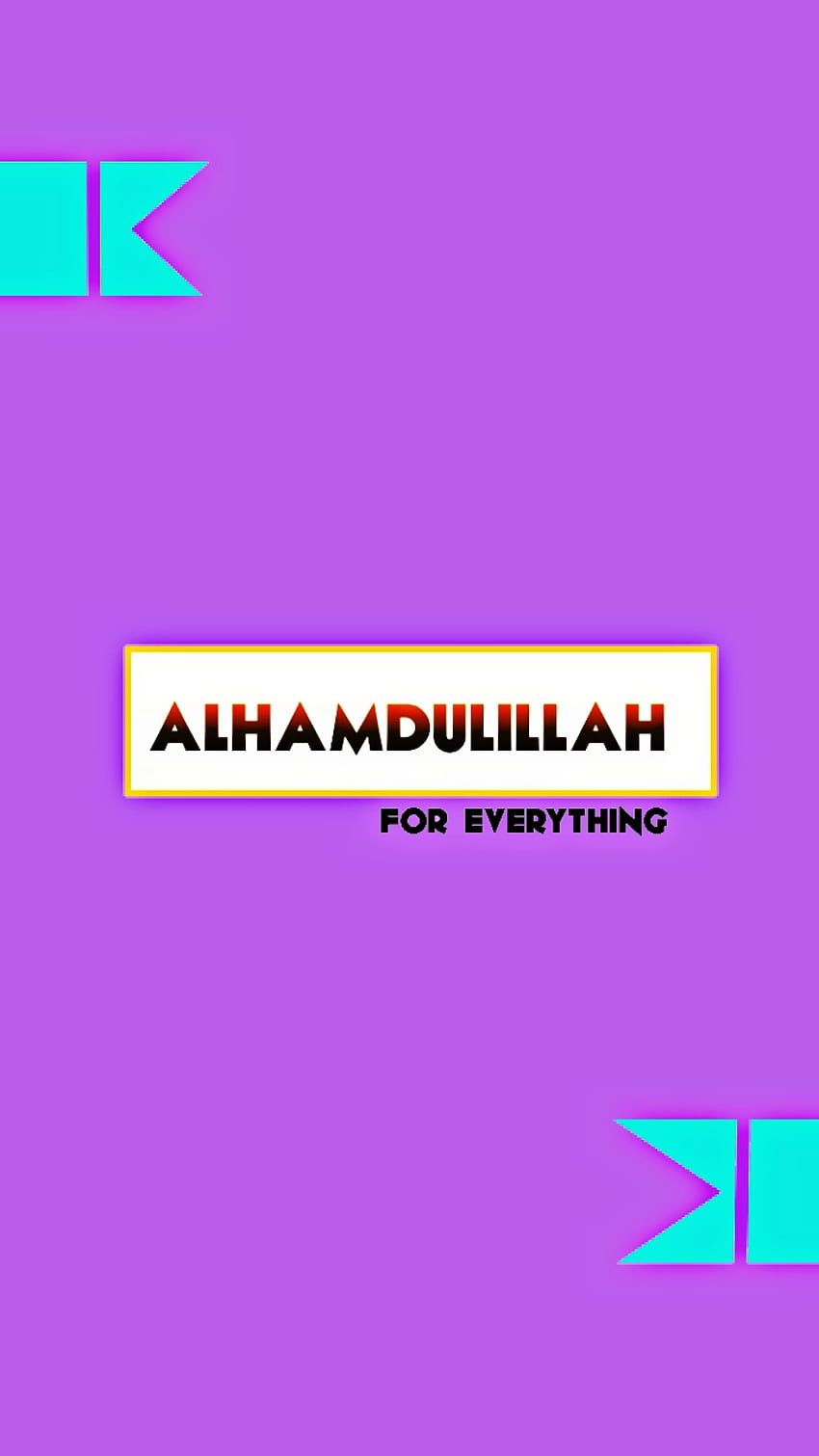 Alhamdulillah, electric magenta, beautiful , blue, iphone , , alhamdulillah for everything, , iphone HD phone wallpaper