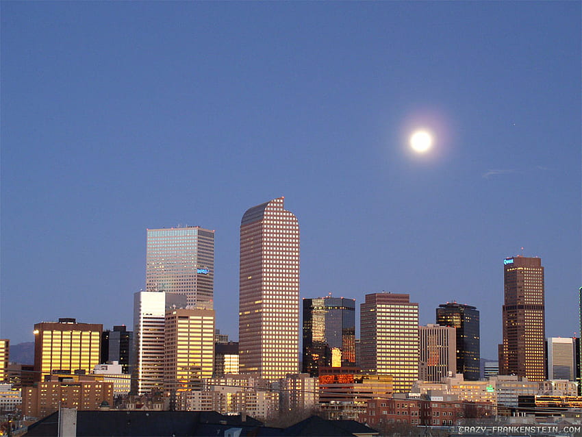 Skyline Denver - Denver Skyline - -, Downtown Denver HD wallpaper