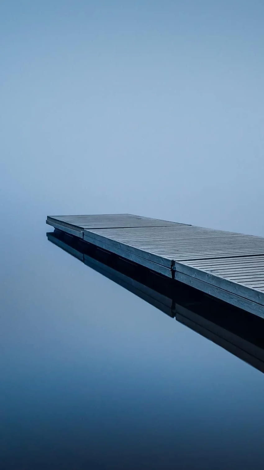 Finland calm fog landscapes minimalistic HD phone wallpaper