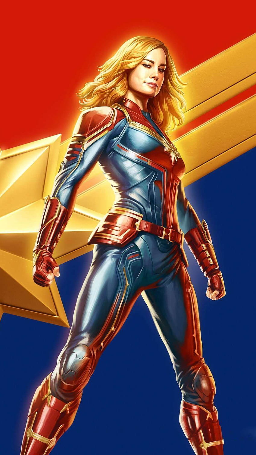Kapitän Marvel iPhone. Capitã Marvel, Marvel, Mulher Marvel, Marvel Women HD-Handy-Hintergrundbild