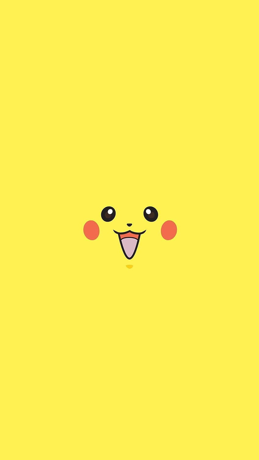 Pikachu Pokemon Go Character Minimal, Cool Pokemon Android HD phone wallpaper