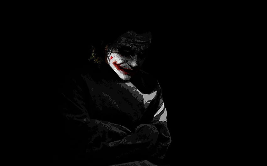 O Joker Heath Ledger Grupo Heath Ledger Joker ) papel de parede HD