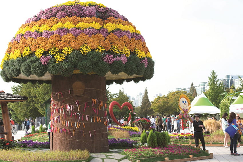 Seoul – Korea Goyang International Horticulture + Western Dom + Mini HD wallpaper