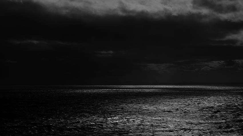 Ciemny horyzont morski Ultra - , Ciemne morze Tapeta HD
