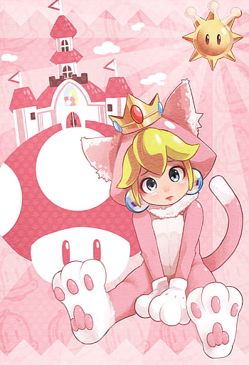 Cute Anime Princess Peach Princess Peach Phone HD phone wallpaper  Pxfuel