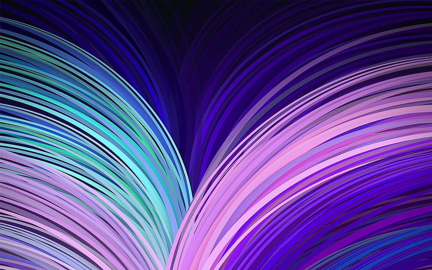 Neon Flow Resolution HD wallpaper