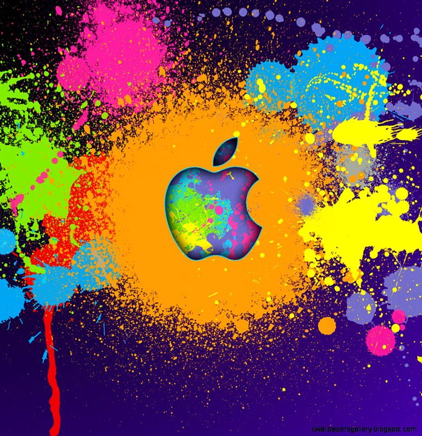 Premium Photo  Colorful abstract art paint splatter wallpaper background