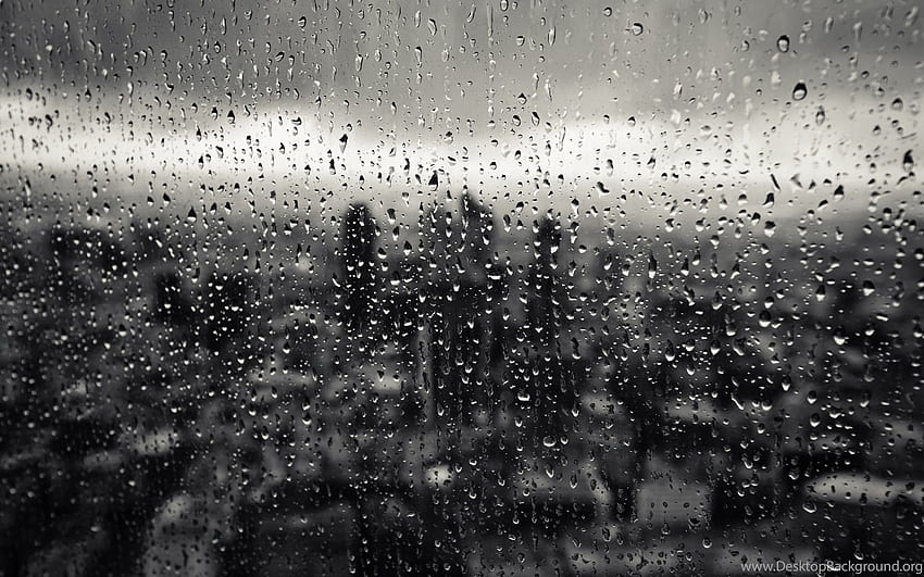 Галерия за фон на дъждовен прозорец, дъждовна естетика HD тапет