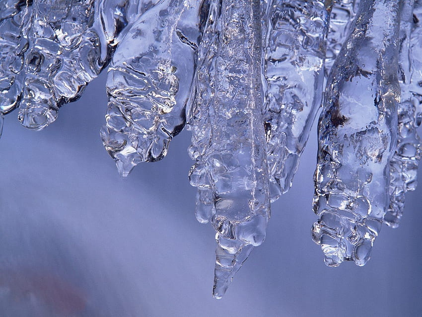 Nature, Ice, Transparent, Form, Crystal, Clean HD wallpaper