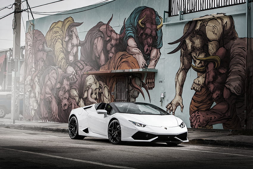 Cars, Lamborghini, Side View, Huracan HD wallpaper