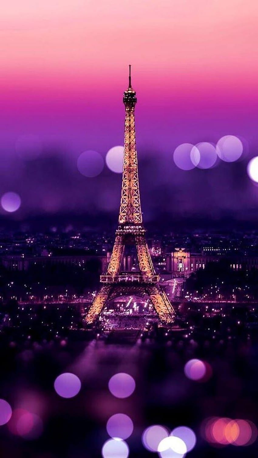 Pink Paris Wallpaper - Etsy