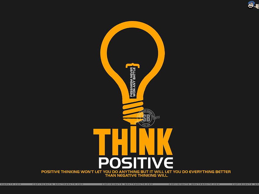Positive Thinking Motivational Quotes, Positivity HD wallpaper