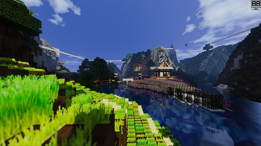 Video Games, Minecraft, Pixels, Nature - Nature Minecraft Background - & Background , Nature Minecraft HD wallpaper