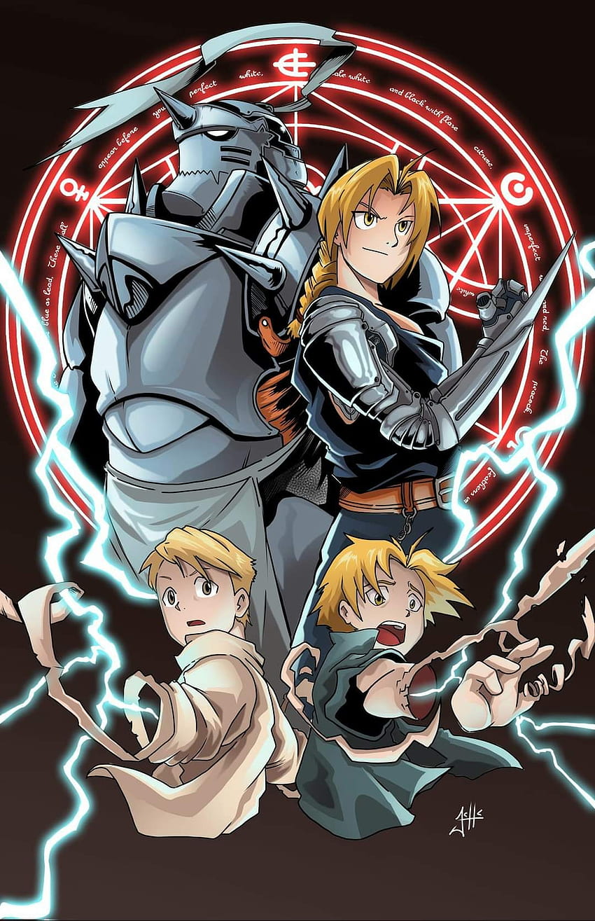 full metal alchemist amoled optimised wallpaper  FullmetalAlchemist  Full  metal alchemist art Anime Anime artwork