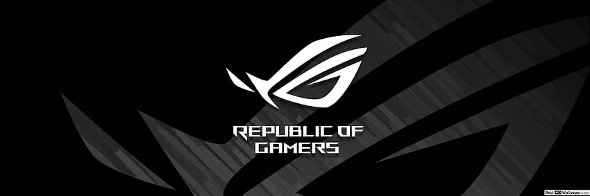 Asus ROG (Oyuncular Cumhuriyeti) - ROG クラシック ダーク ロゴ、Phantom Gaming 高画質の壁紙