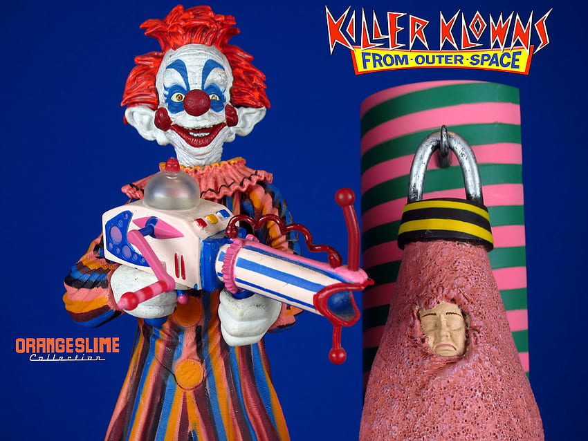Killer Klowns Dari Luar Angkasa Sosok oleh Sota Striped Klow Wallpaper HD