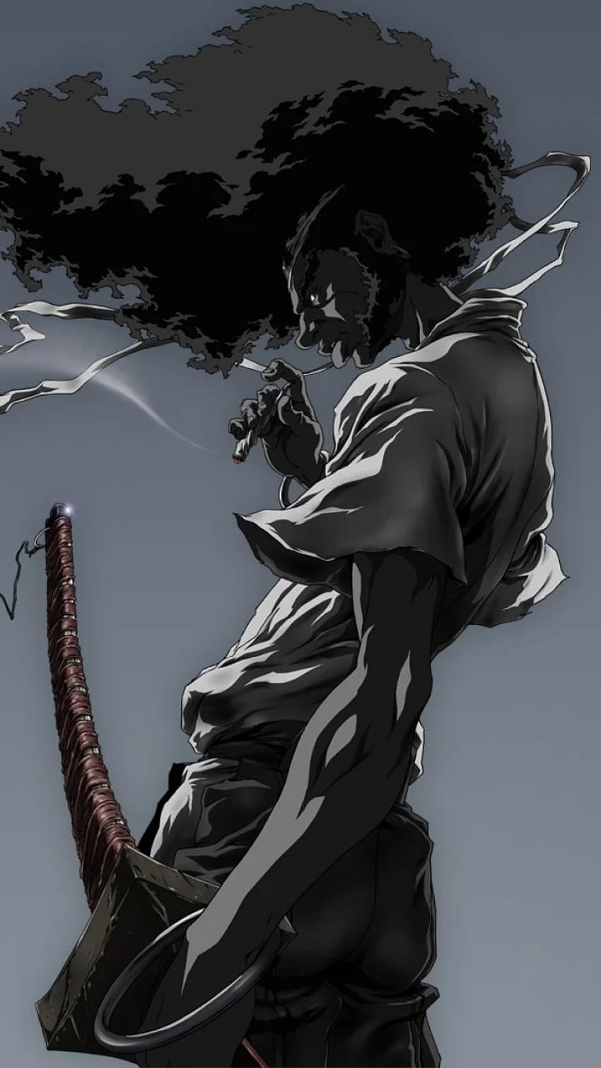 Samurai and Dragon Anime {1284x2778} by a.i. : r/iWallpaper